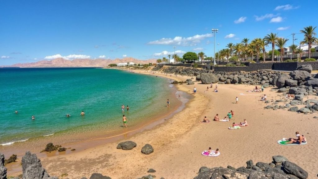 Arena volcánica de Playa Grande, San Bartolomé (Lanzarote)