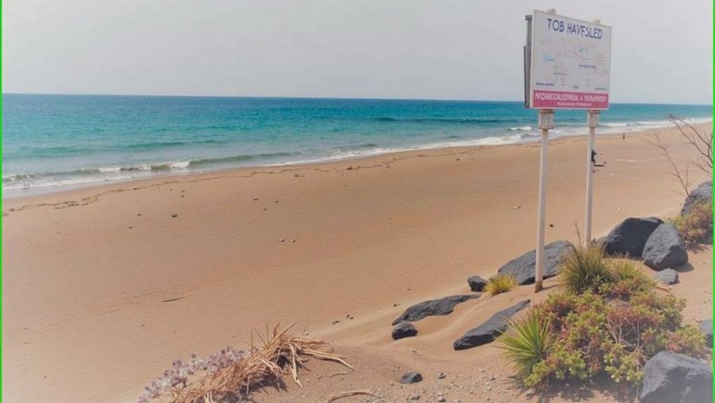 Panorámica de Playa Guasimeta, Lanzarote