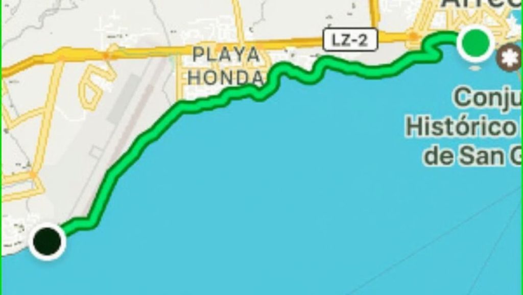 Arena de Playa Guasimeta, San Bartolomé (Lanzarote)