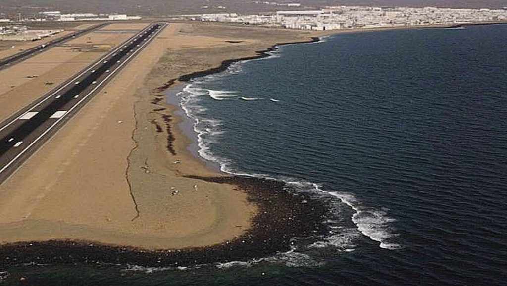 Entorno natural de Playa Guasimeta en Lanzarote