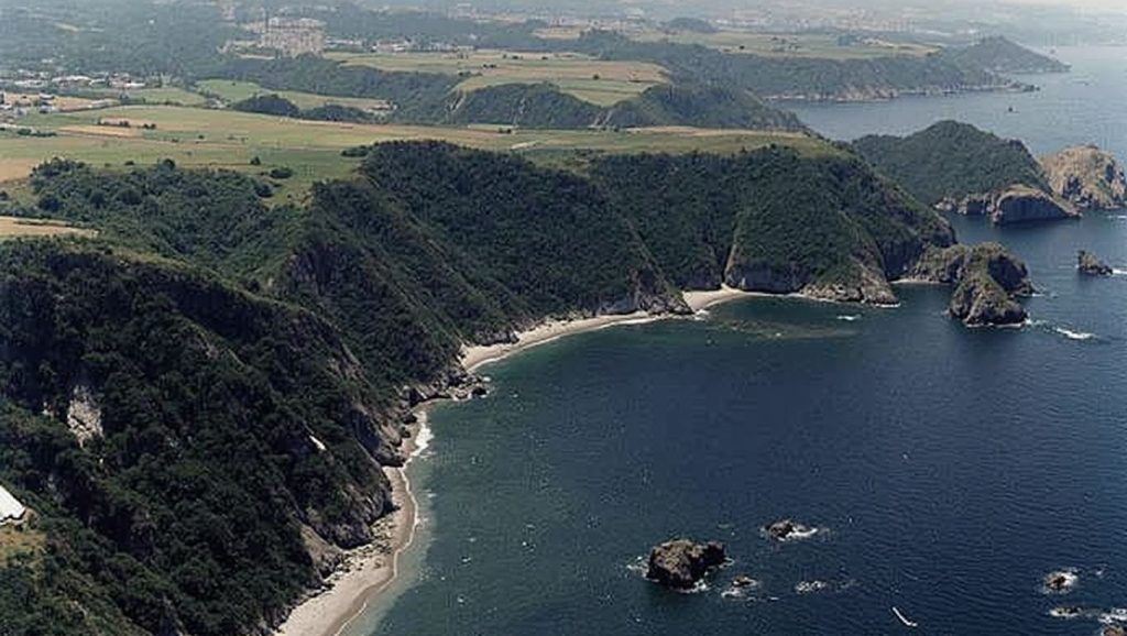Playa L´Airín en Asturias (Asturias)
