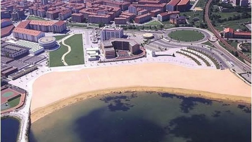 Panorámica de Playa L'Arbeyal, Asturias