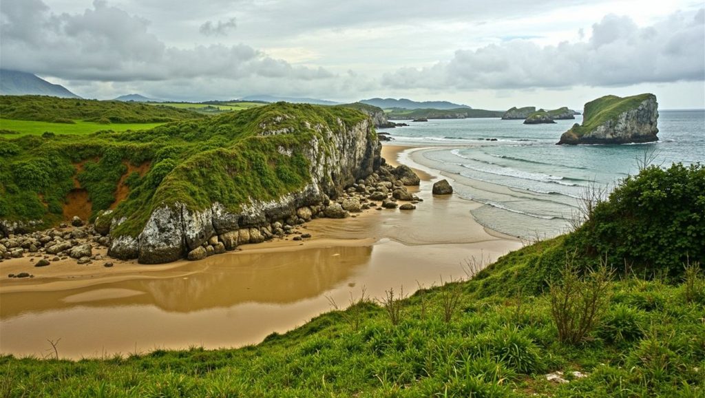 Playa La Aguilera en Asturias (Asturias)