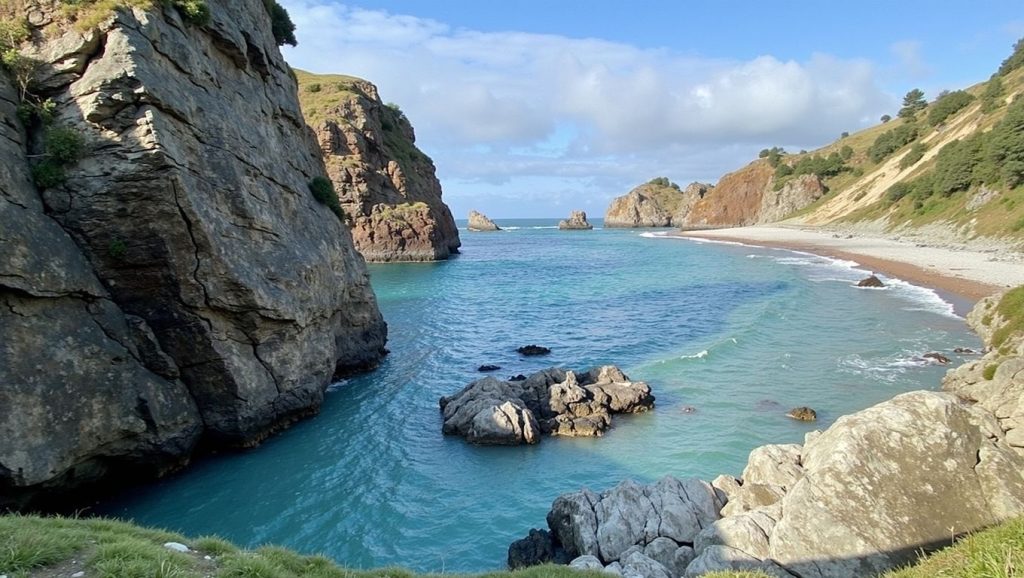 Arena de Playa La Barquera, Cudillero (Asturias)