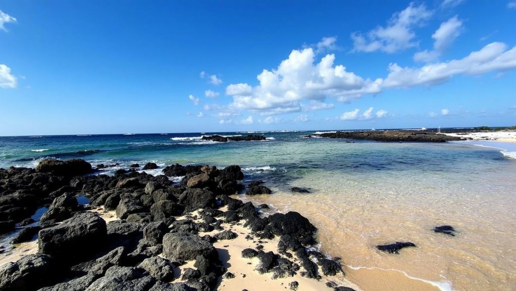 Panorámica de Playa la Barra, Fuerteventura
