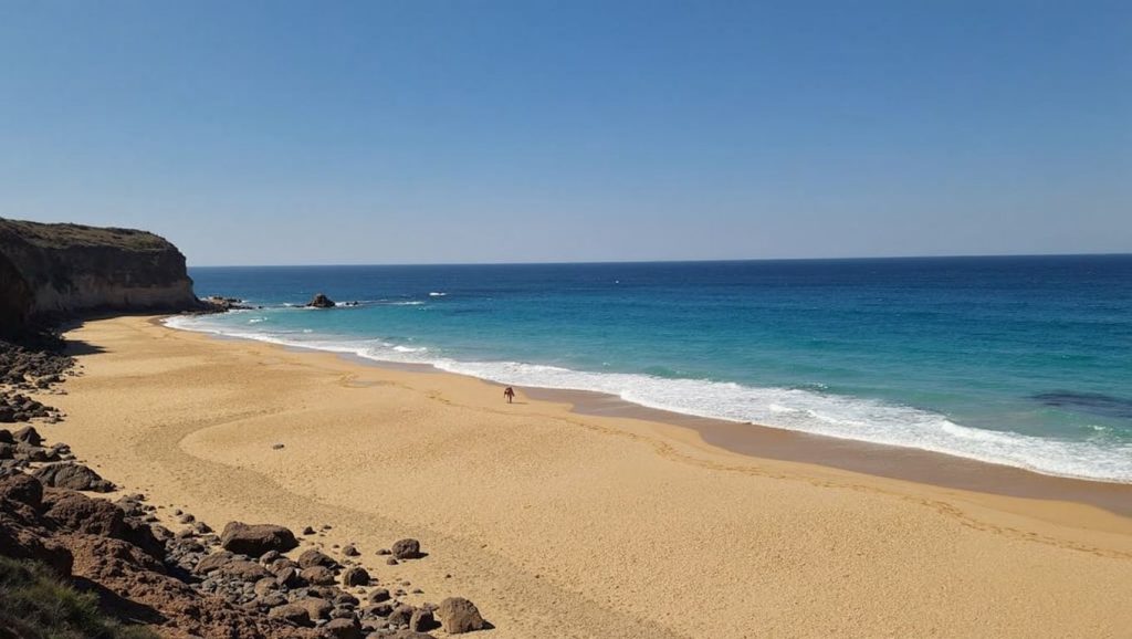 Arena de Playa La Calera, Valle Gran Rey (La Gomera)