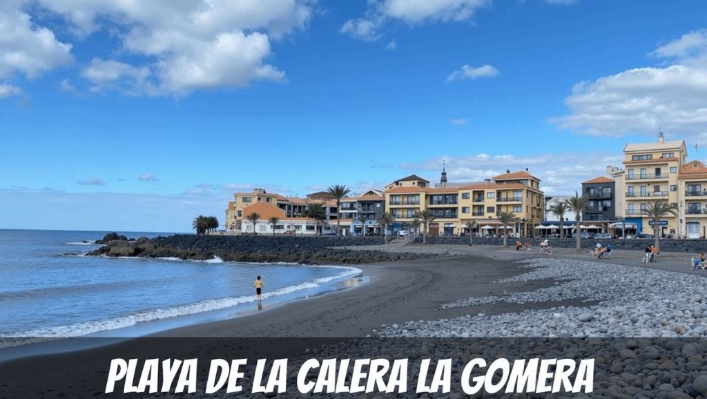 Entorno natural de Playa La Calera en La Gomera