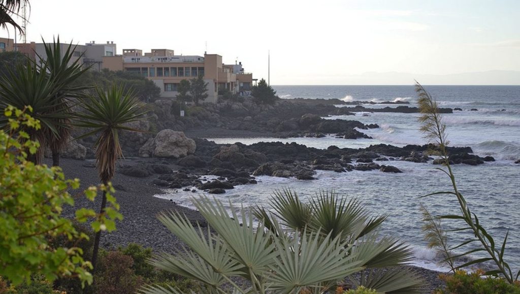 Panorámica de Playa La Caleta de Interián, Tenerife