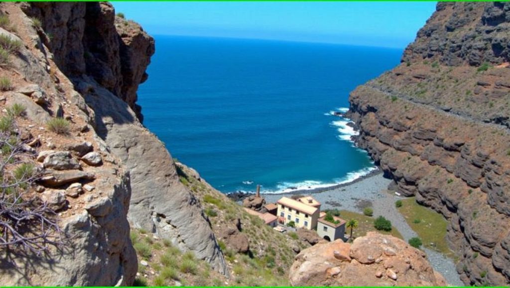 Arena volcánica de Playa La Cantera, Alajeró (La Gomera)