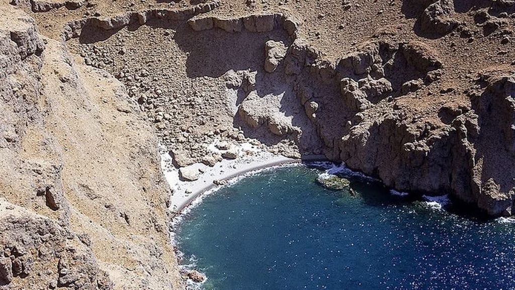 Aguas de Playa La Cantera en Alajeró (La Gomera)