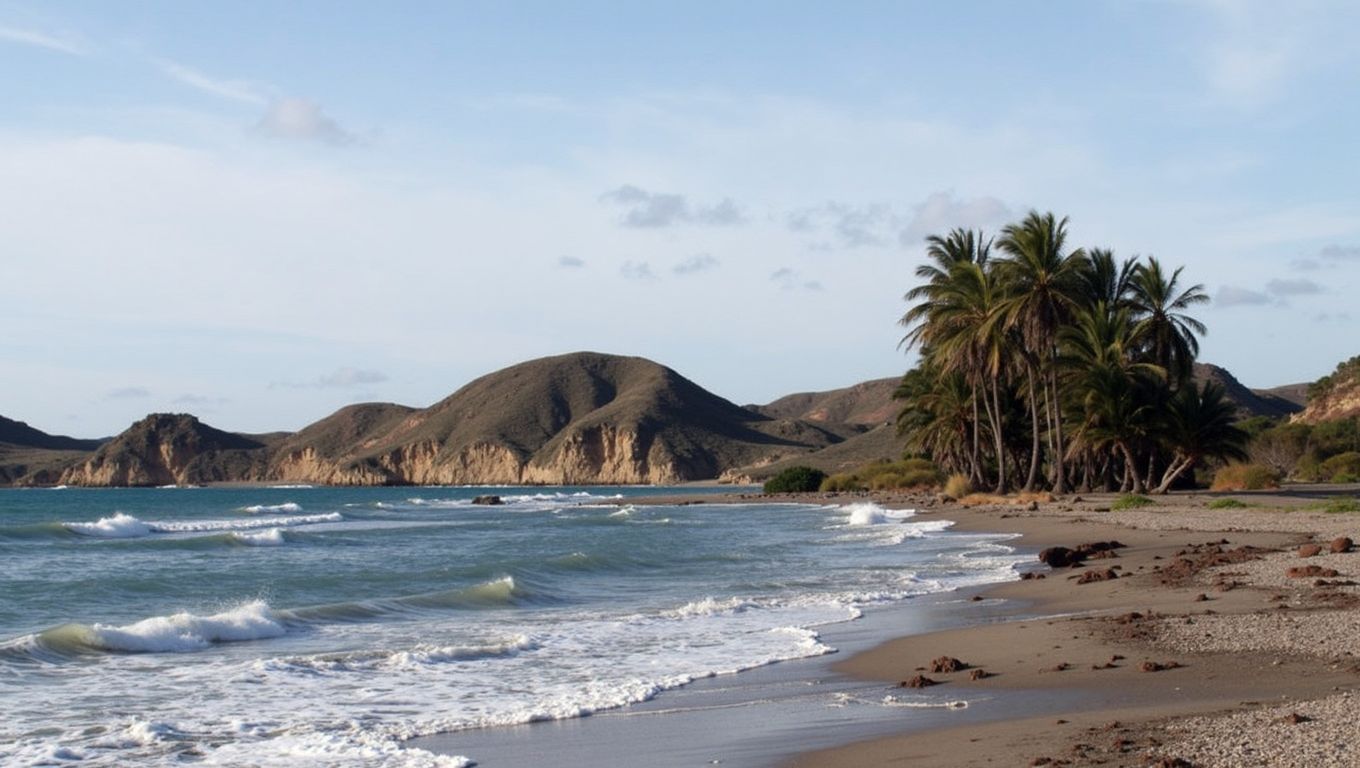 Playa la Carolina (Pulpí, Almería)