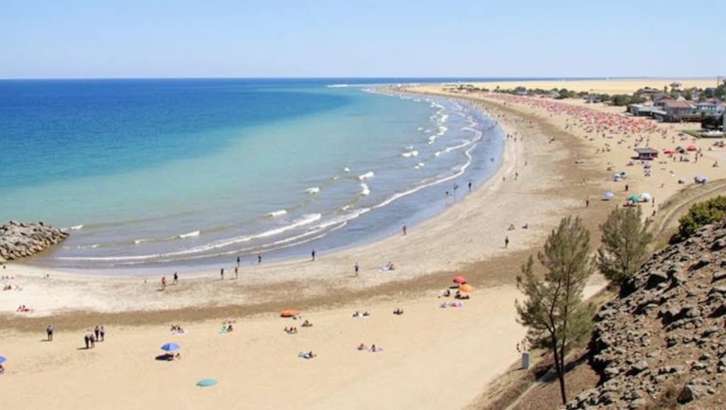Panorámica de Playa La Carrera, Gran Canaria