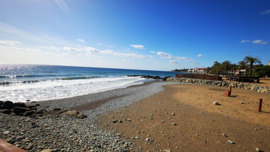 Entorno natural de Playa la Carrera en Tenerife