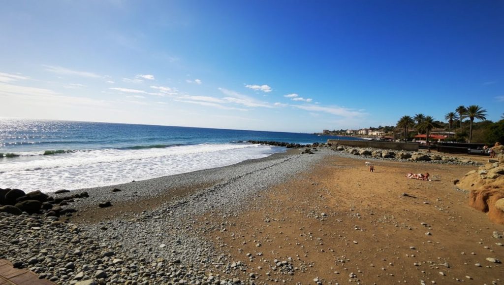 Entorno natural de Playa La Carrera en Gran Canaria