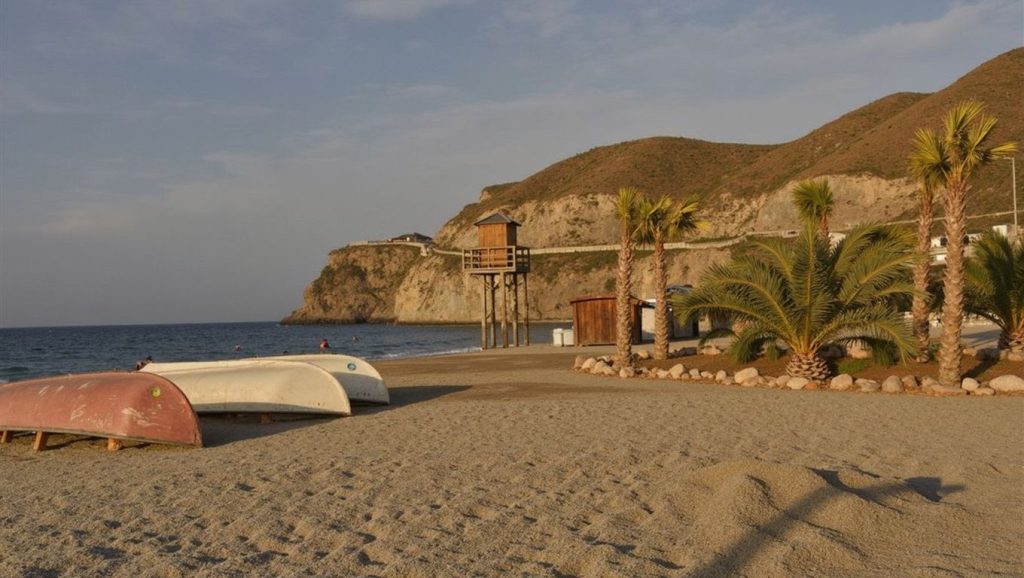 Vista del entorno de La Chucha, Motril, Granada