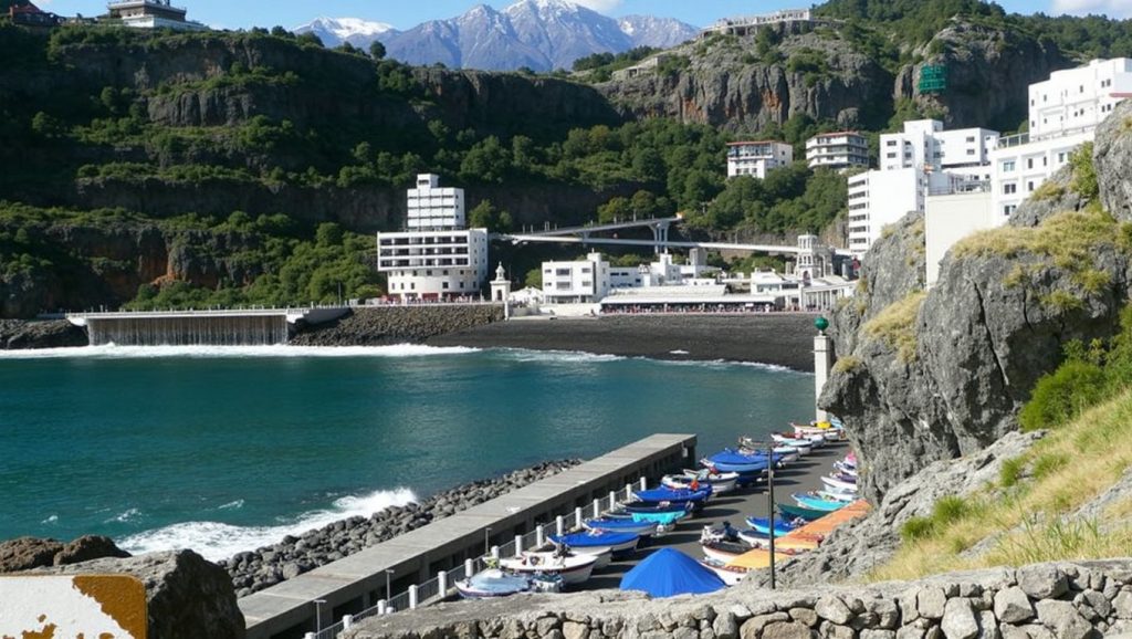 Aguas de Playa La Coronela en Icod de los Vinos (Tenerife)