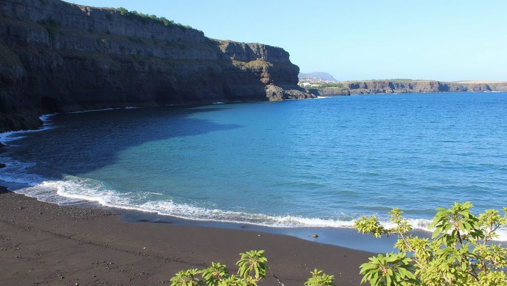 Panorámica de Playa la Magdalena, Tenerife
