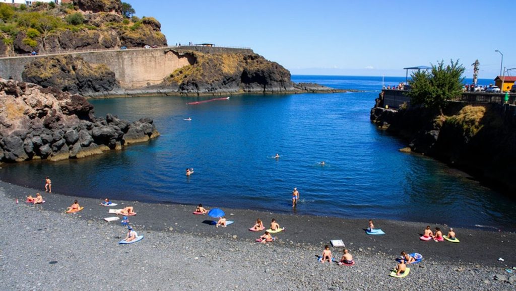 Arena de Playa la Magdalena, Garachico (Tenerife)