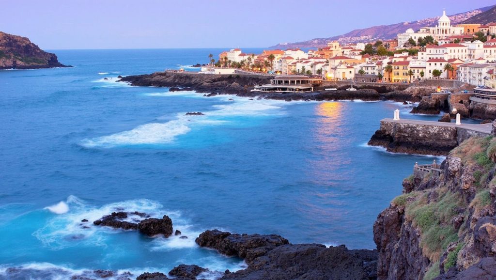 Entorno natural de Playa la Magdalena en Tenerife