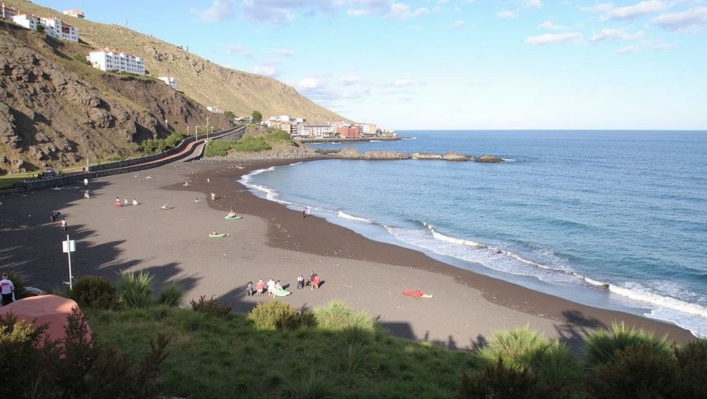 Panorámica de Playa La Nea, Tenerife