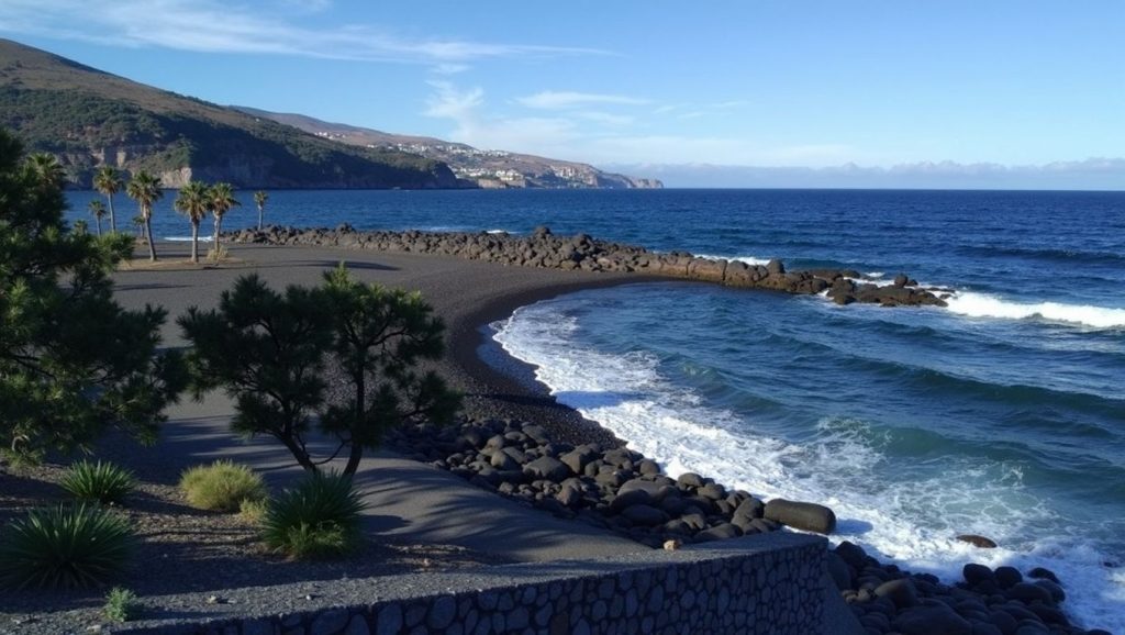 Arena de Playa La Nea, Candelaria (Tenerife)