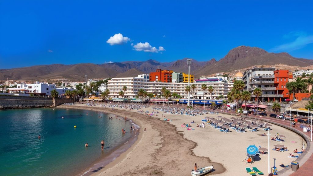 Playa La Pinta en Adeje (Tenerife)