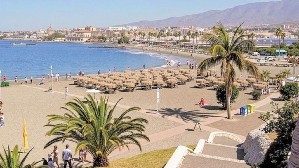 Panorámica de Playa La Pinta, Tenerife