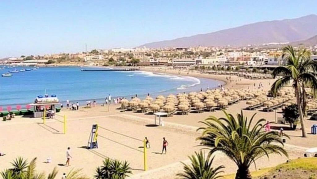 Aguas de Playa La Pinta en Adeje (Tenerife)