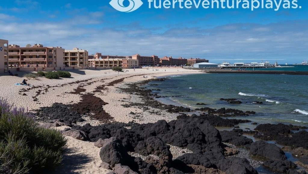 Panorámica de Playa las Agujas, Fuerteventura