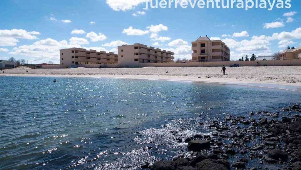 Arena volcánica de Playa las Agujas, La Oliva (Fuerteventura)
