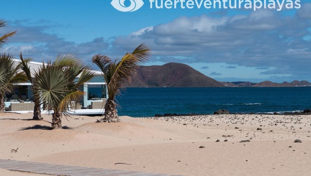 Aguas de Playa las Agujas en La Oliva (Fuerteventura)