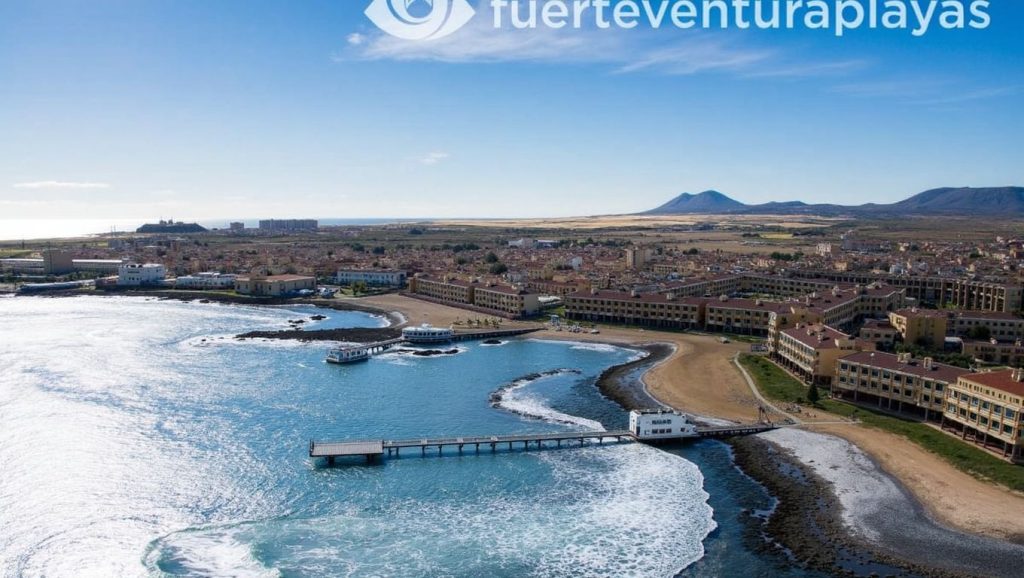 Entorno natural de Playa las Agujas en Fuerteventura