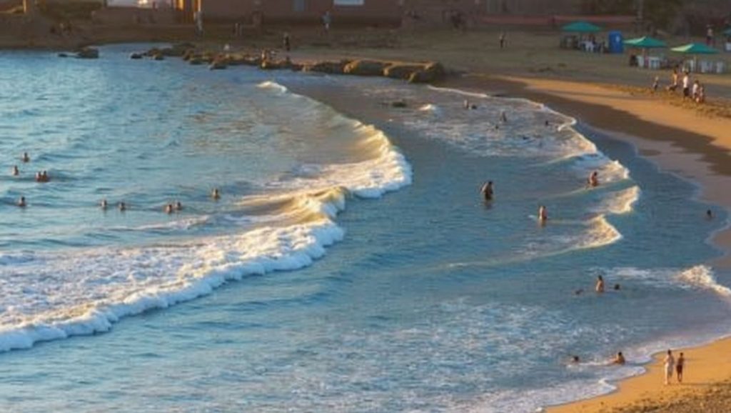 Arena volcánica de Playa las Brujas, El Rosario (Tenerife)