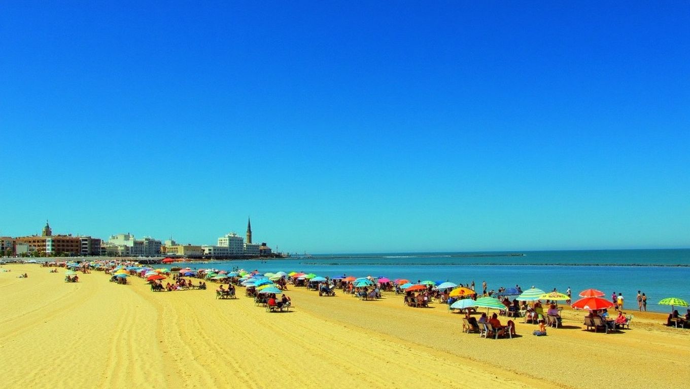 Las Canteras en invierno