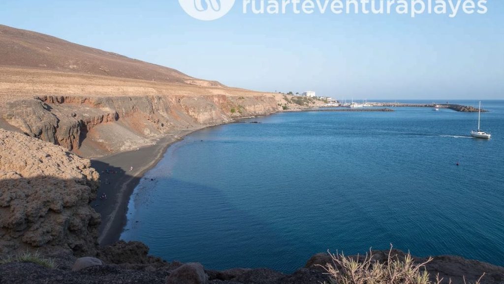 Aguas de Playa Las Coloradas en Pájara (Fuerteventura)