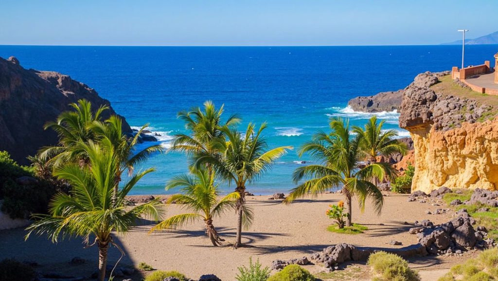 Playa Las Galgas en Adeje (Tenerife)