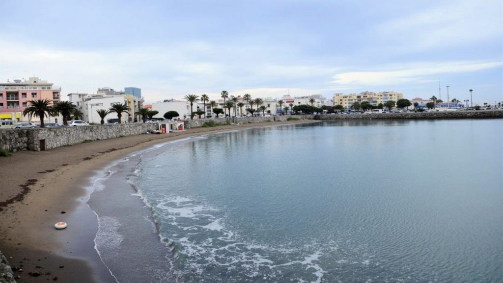 Panorámica de Playa las Marañuelas, Gran Canaria