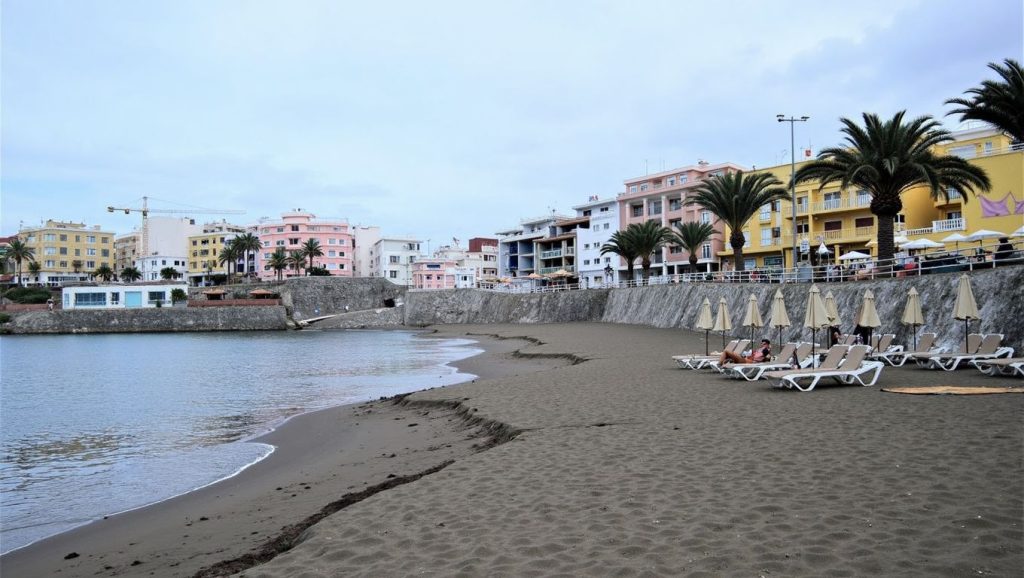 Entorno natural de Playa las Marañuelas en Gran Canaria