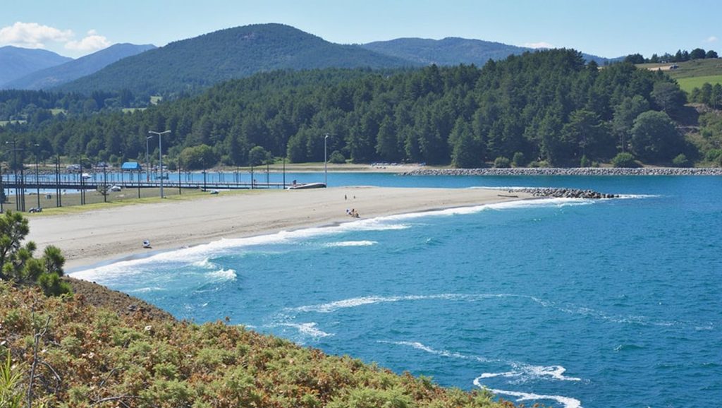 Panorámica de Playa Las Rubías, Lugo