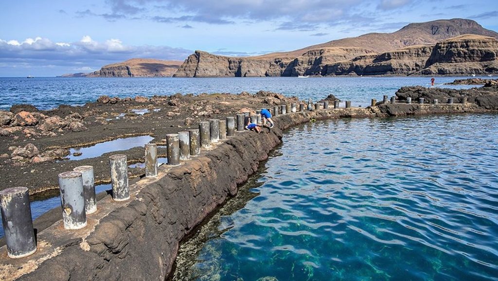 Panorámica de Playa Las Salinas, Gran Canaria