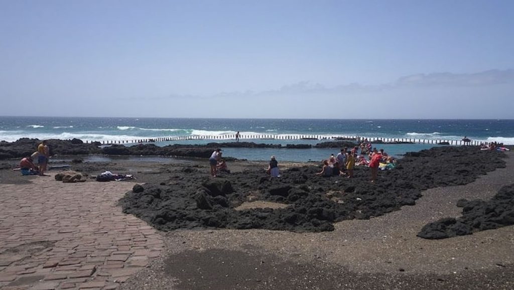 Arena volcánica de Playa Las Salinas, Agaete (Gran Canaria)