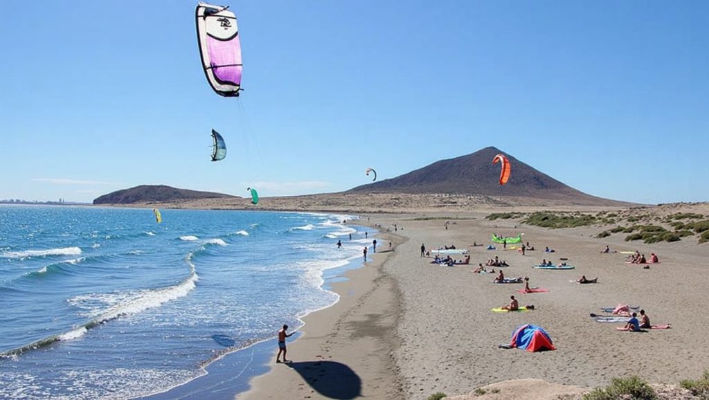 Panorámica de Playa Leocadio Machado, Tenerife