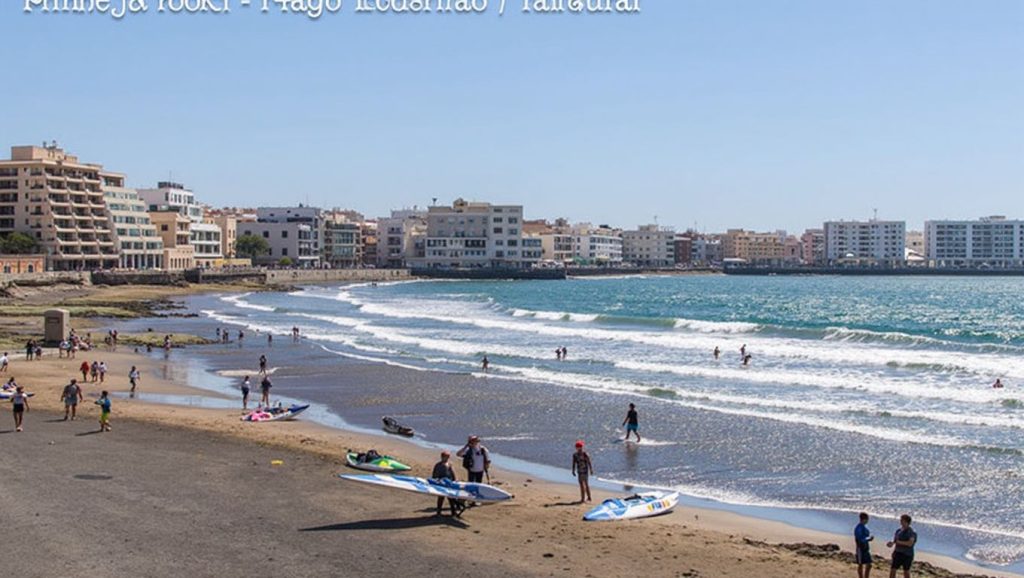 Aguas de Playa Leocadio Machado en Alajeró (Tenerife)