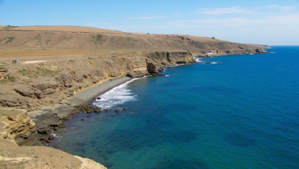 Playa Llano de los Militares en San Bartolomé de Tirajana (Maspalomas) (Gran Canaria)