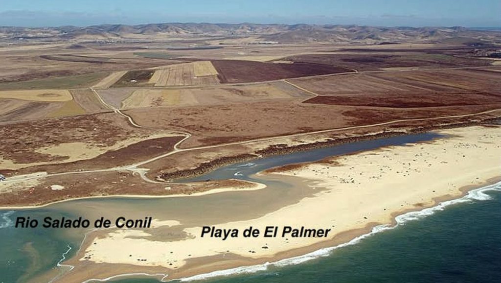 Amplia vista de Playa Los Bateles, Conil de la Frontera, Cádiz