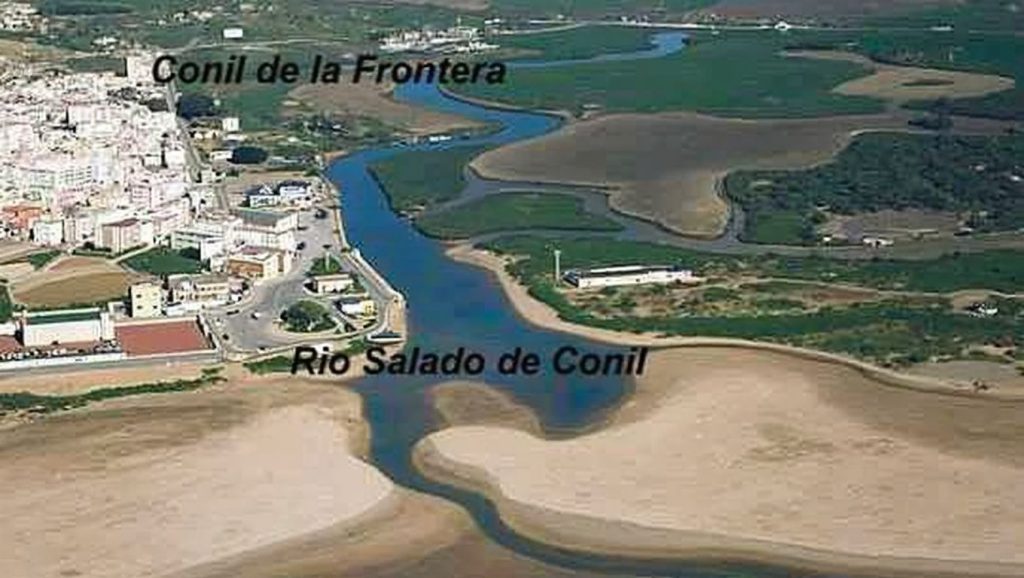 Acceso a Playa Los Bateles desde el aparcamiento, Conil de la Frontera