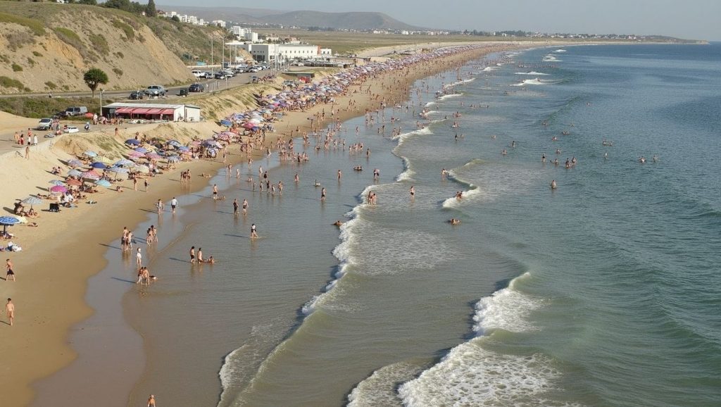 Horizonte desde Playa Los Bateles, Conil de la Frontera, Cádiz