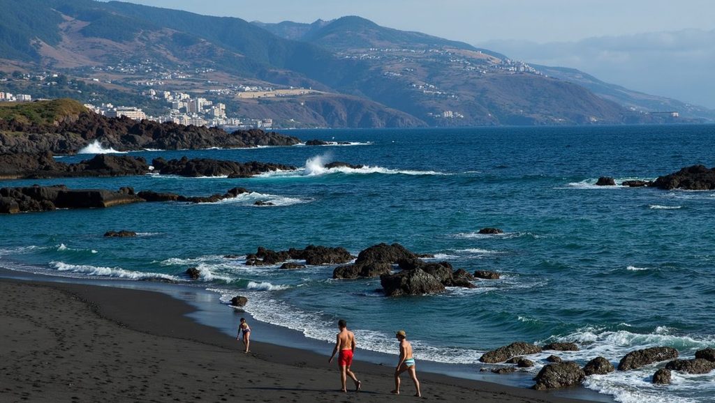 Arena de Playa los Cancajos, Santa Cruz de La Palma (La Palma)