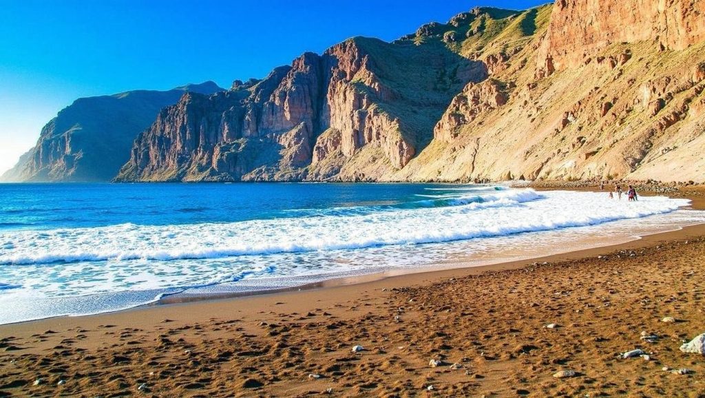Playa Los Guíos en Santiago del Teide (Tenerife)