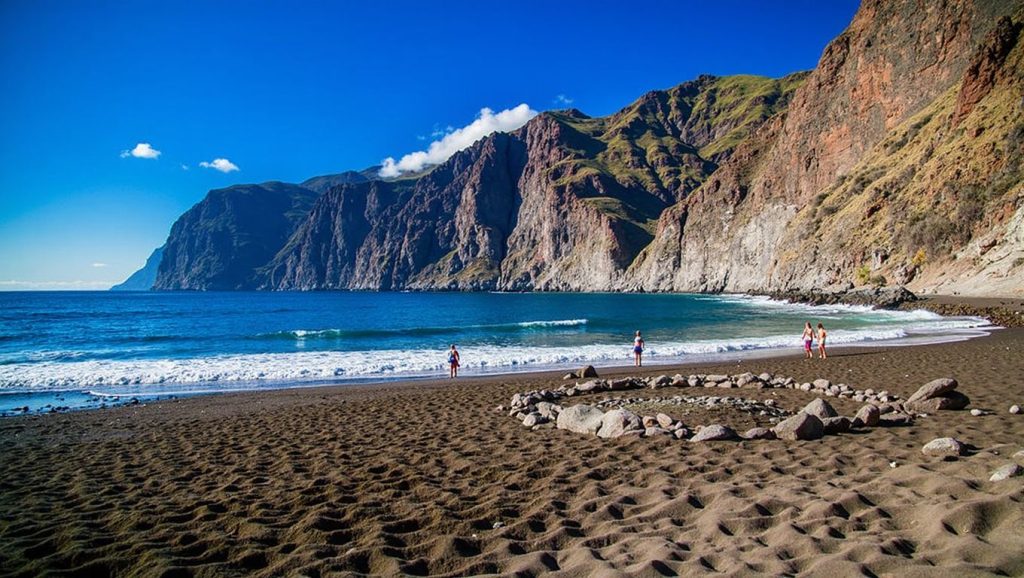 Panorámica de Playa Los Guíos, Tenerife